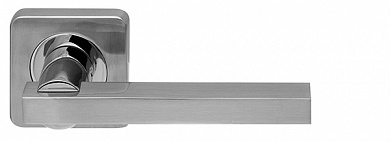 Картинка Ручка раздельная ARMADILLO ORBIS SQ004-21SN/CP-3 матовый никель/хром